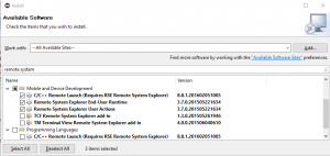 Install components for remote systems